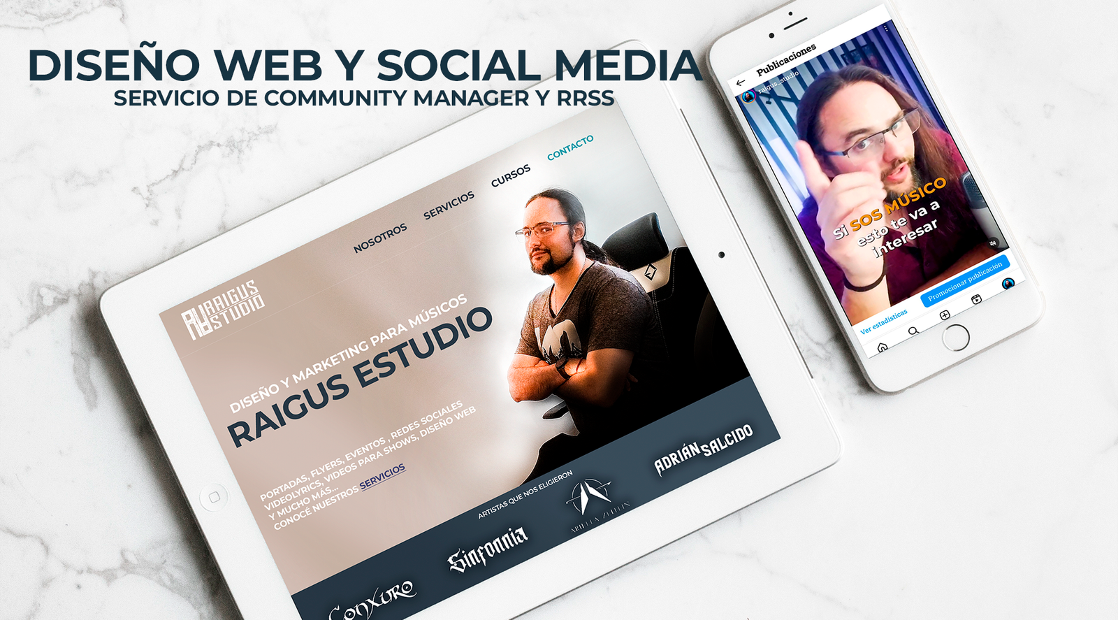 Diseño web y Social Media